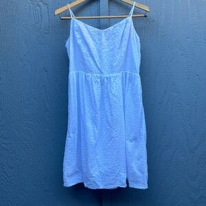Old Navy Women’s White Cotton Summer Dress Size Large